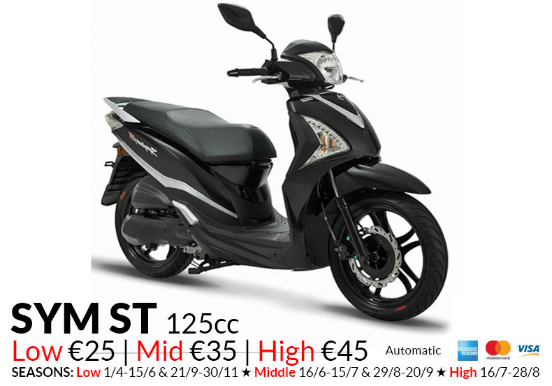 sym st 125cc