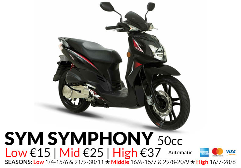 sym symphony 50cc